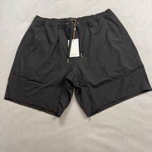 Quince Mens Performance Tech Short Black Size M LB29853-DKBIZ01-19405 NWT